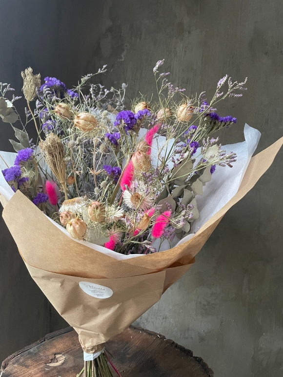 Pink and Purple mix bouquet