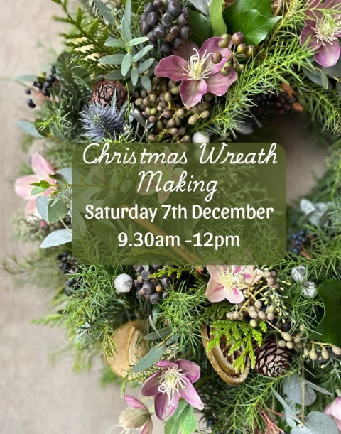 Festive Wreath Workshop 7 Dec AM