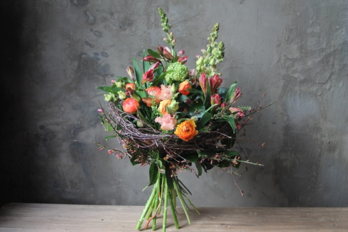 Colourful Nest Bouquet