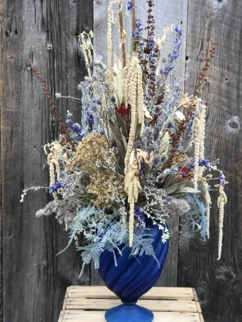 Dried Flowers in a vase