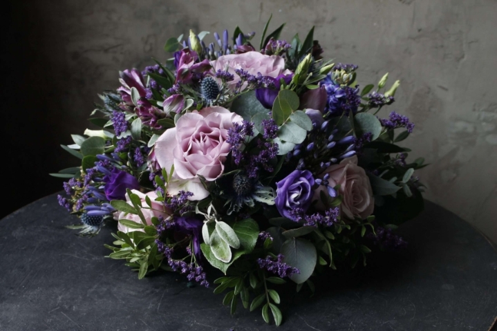 Posy Pad Lavender and Purple