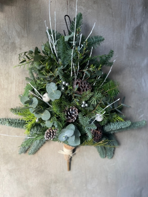 Hanging Tree Twigs and Eucalyptus