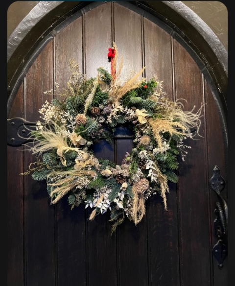 Winter Warmth Wreath